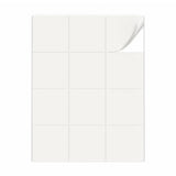 Packs de etiquetas blancas ML - 100 hojas