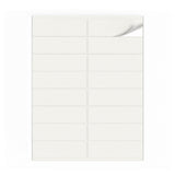 Packs de etiquetas blancas M - 100 hojas
