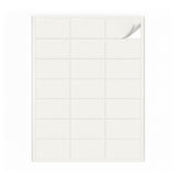 Packs de etiquetas blancas S - 100 hojas