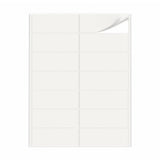 Packs de etiquetas blancas M - 100 hojas
