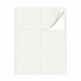 Packs de etiquetas blancas L - 100 hojas