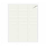 Packs de etiquetas blancas S - 100 hojas