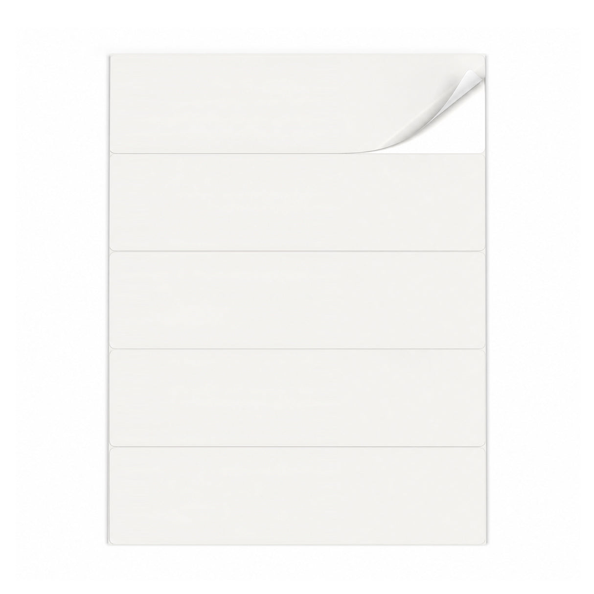 Packs de etiquetas blancas L - 100 hojas