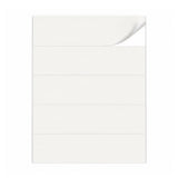 Packs de etiquetas blancas L - 100 hojas
