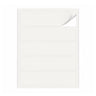 Packs de etiquetas blancas L - 100 hojas