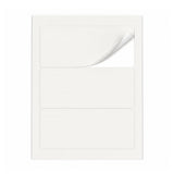 Packs de etiquetas blancas L - 100 hojas