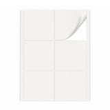 Packs de etiquetas blancas L - 100 hojas