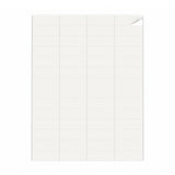 Packs de etiquetas blancas XS - 100 hojas