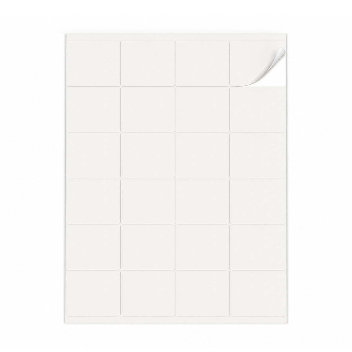 Packs de etiquetas blancas S - 100 hojas