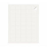 Packs de etiquetas blancas XS - 100 hojas
