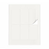 Packs de etiquetas blancas ML - 100 hojas