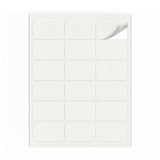 Packs de etiquetas blancas M - 100 hojas
