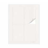Packs de etiquetas blancas ML - 100 hojas