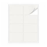 Packs de etiquetas blancas ML - 100 hojas