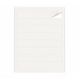 Packs de etiquetas blancas ML - 100 hojas