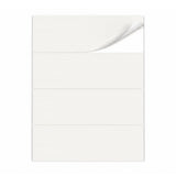 Packs de etiquetas blancas L - 100 hojas