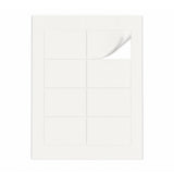 Packs de etiquetas blancas ML - 100 hojas