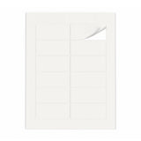 Packs de etiquetas blancas M - 100 hojas