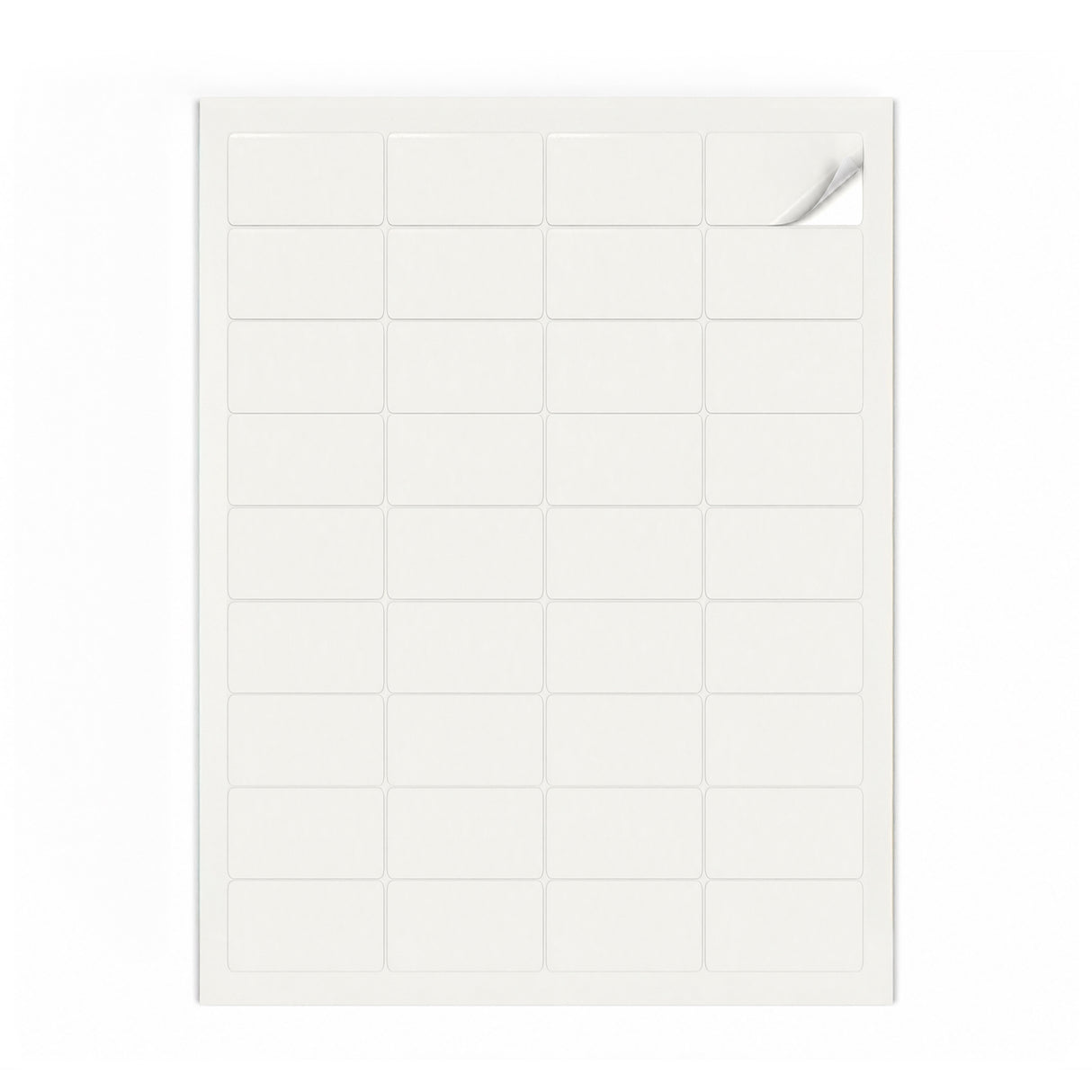 Packs de etiquetas blancas XS - 100 hojas