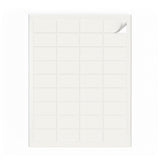Packs de etiquetas blancas XS - 100 hojas