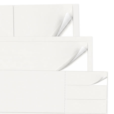 Packs de etiquetas blancas L - 100 hojas