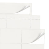 Packs de etiquetas blancas M - 100 hojas