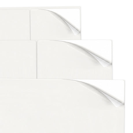 Packs de etiquetas blancas XL - 100 hojas