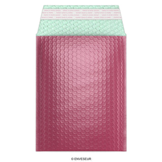 Bolsas acolchadas con burbujas metalizadas brillantes