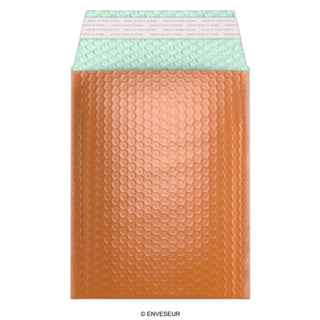 Bolsas acolchadas con burbujas metalizadas brillantes