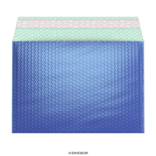Bolsas acolchadas con burbujas metalizadas brillantes