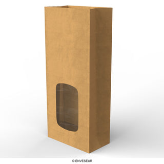 Bolsas alimentarias de papel kraft