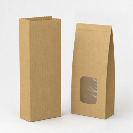 Bolsas alimentarias de papel kraft
