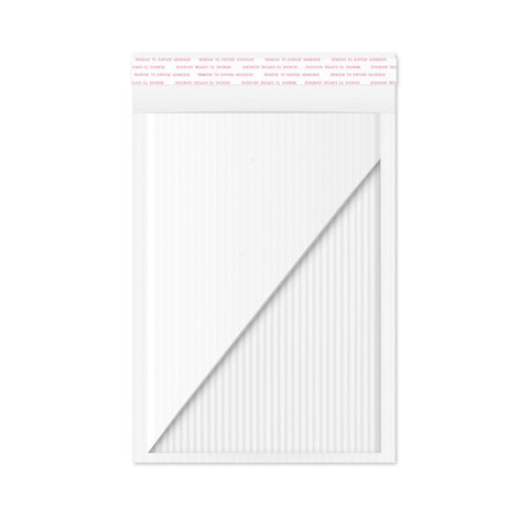 Corrugated Bag Mailers White 265 x 180 mm (C5)