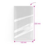 Bolsas celofán sin cierre