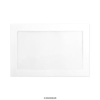 Sobre blanco con ventana panorámica de 229x324 mm (C4)