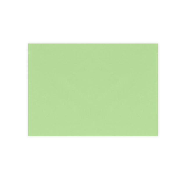 Pale Green Gummed V-Flap Envelope (125 x 175mm)