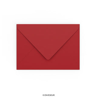 Sobre rojo oscuro 133x184 mm