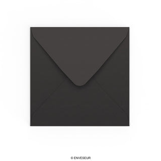 Sobre negro de 155x155 mm