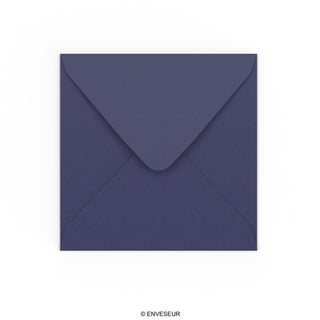 Sobre azul oscuro de 155x155 mm