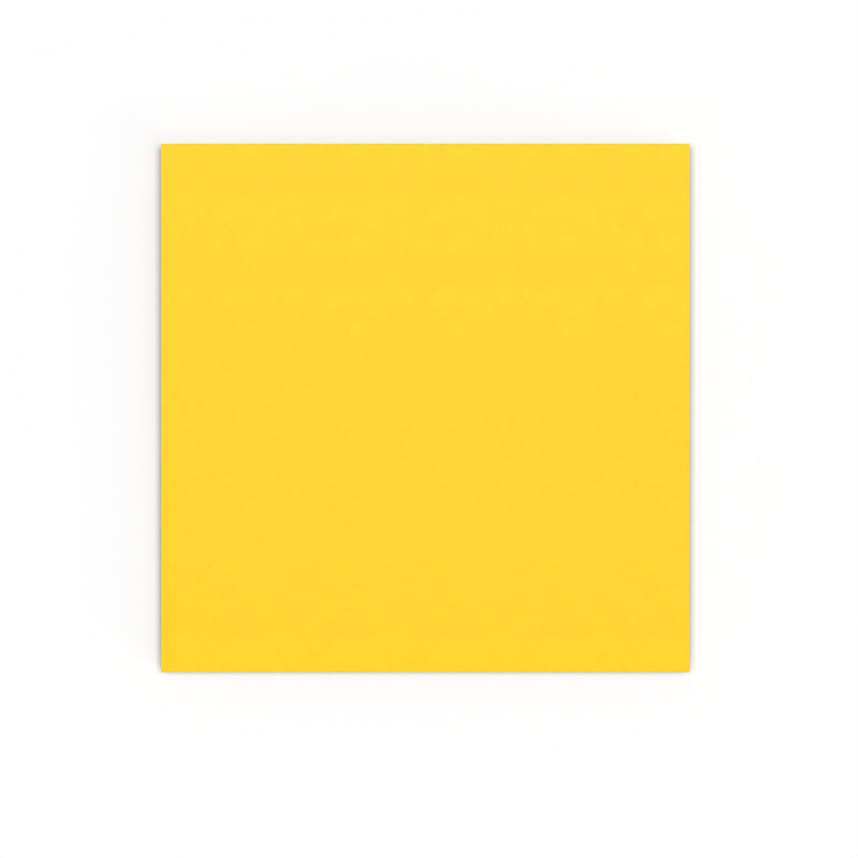 Sobre amarillo de 155x155 mm