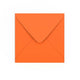 Orange Gummed V-Flap Envelope (155 x 155mm)