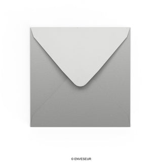 Sobre plateado 155x155 mm