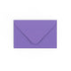 Purple Gummed V-Flap Envelope (65 x 94mm)
