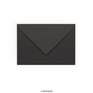 Sobre negro de 114X162 mm (C6)