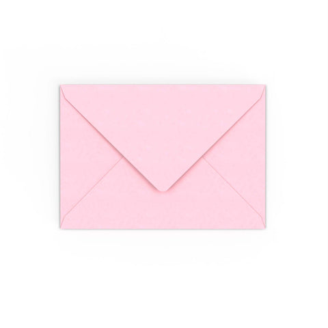 C6 Pale Pink Gummed V-Flap Envelope (114 x 162mm)