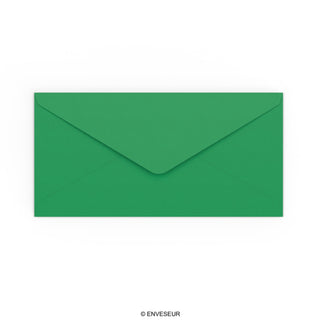 Sobre verde oscuro de 110x220 mm (DL)