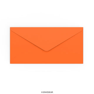 Sobre naranja de 110x220 mm (DL)
