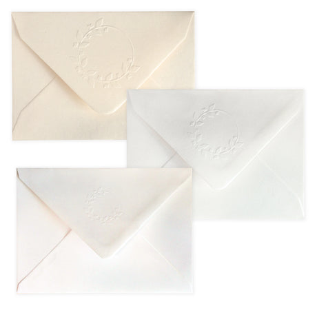 Solapa Grabada en Relieve - Corona de Laurel