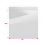 Bolsas de plástico transparente con cierre zip