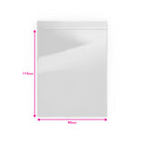 Bolsas de plástico transparente con cierre zip